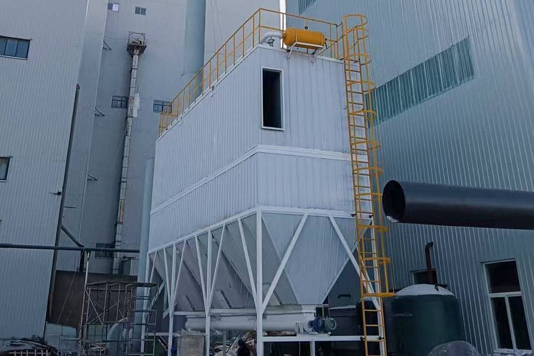 脉冲布袋除尘器设备安装现场纪实